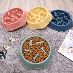 AMZ Scorching Interactive Sluggish Feeder Canine Bowl – Anti-Gulping, Bloat Prevention, Wholesome Sluggish Meals Feeding