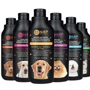 NP4 750ml Natural Canine Shampoo and Conditioner – Skilled Pet Cleansing and Grooming Bathe Gel