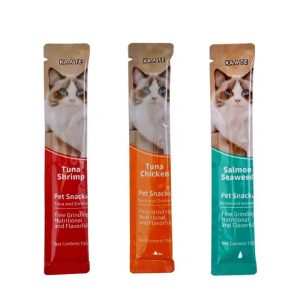 Wholesale 15g Tasty Cat Bars – Nutritious Moist Meals Snacks for Cats – Liquid Pet Meals Complement