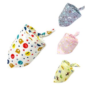 Wholesale Cotton Canine Bandanas with Printed Design Patterns from Producer